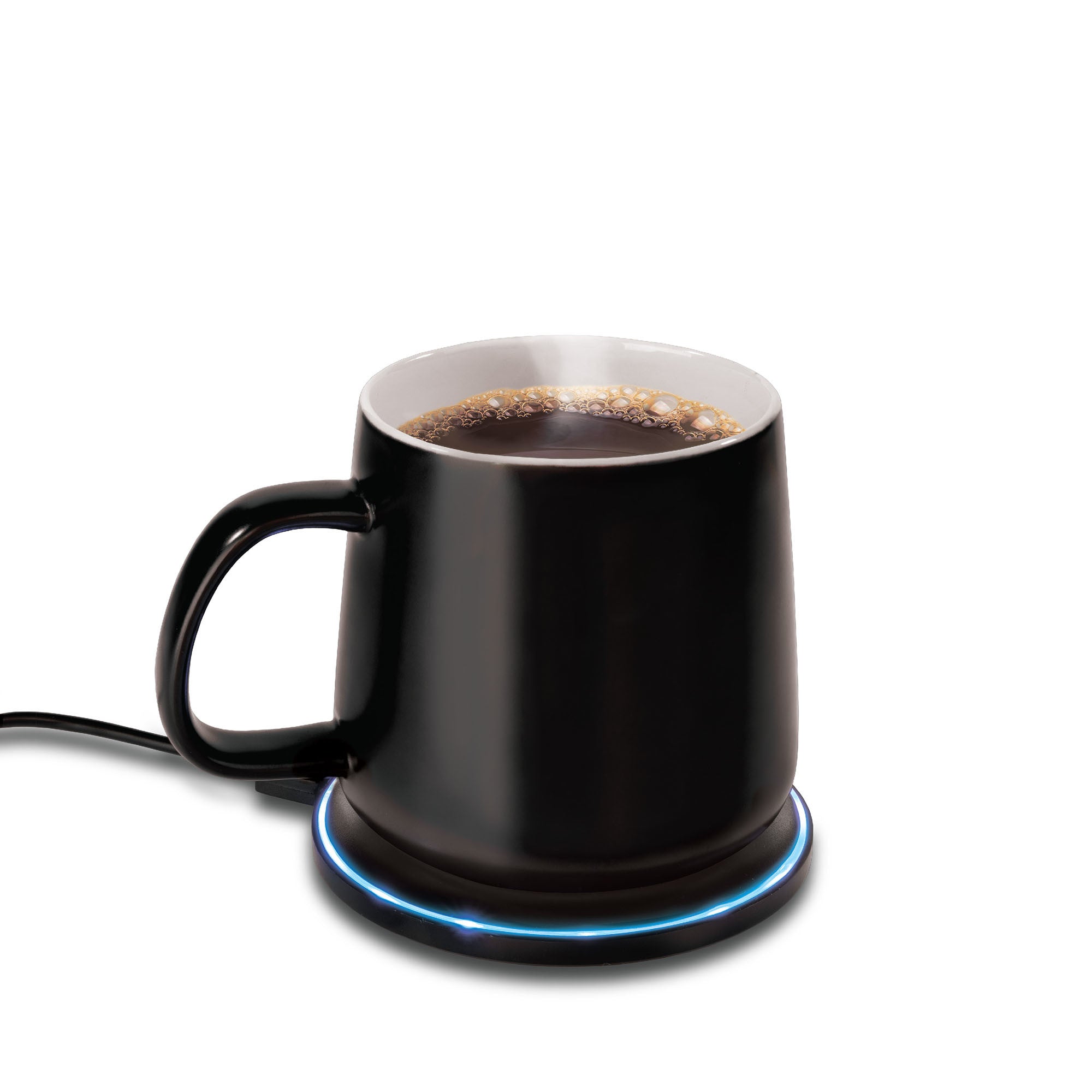 2-In-1 Cup Coffee Warmer and QI Wireless Charger