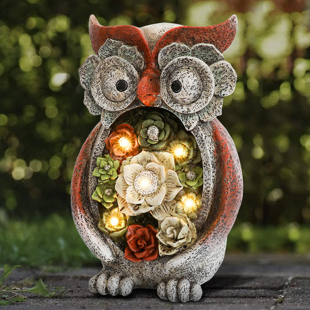 Owl Garden Statue
