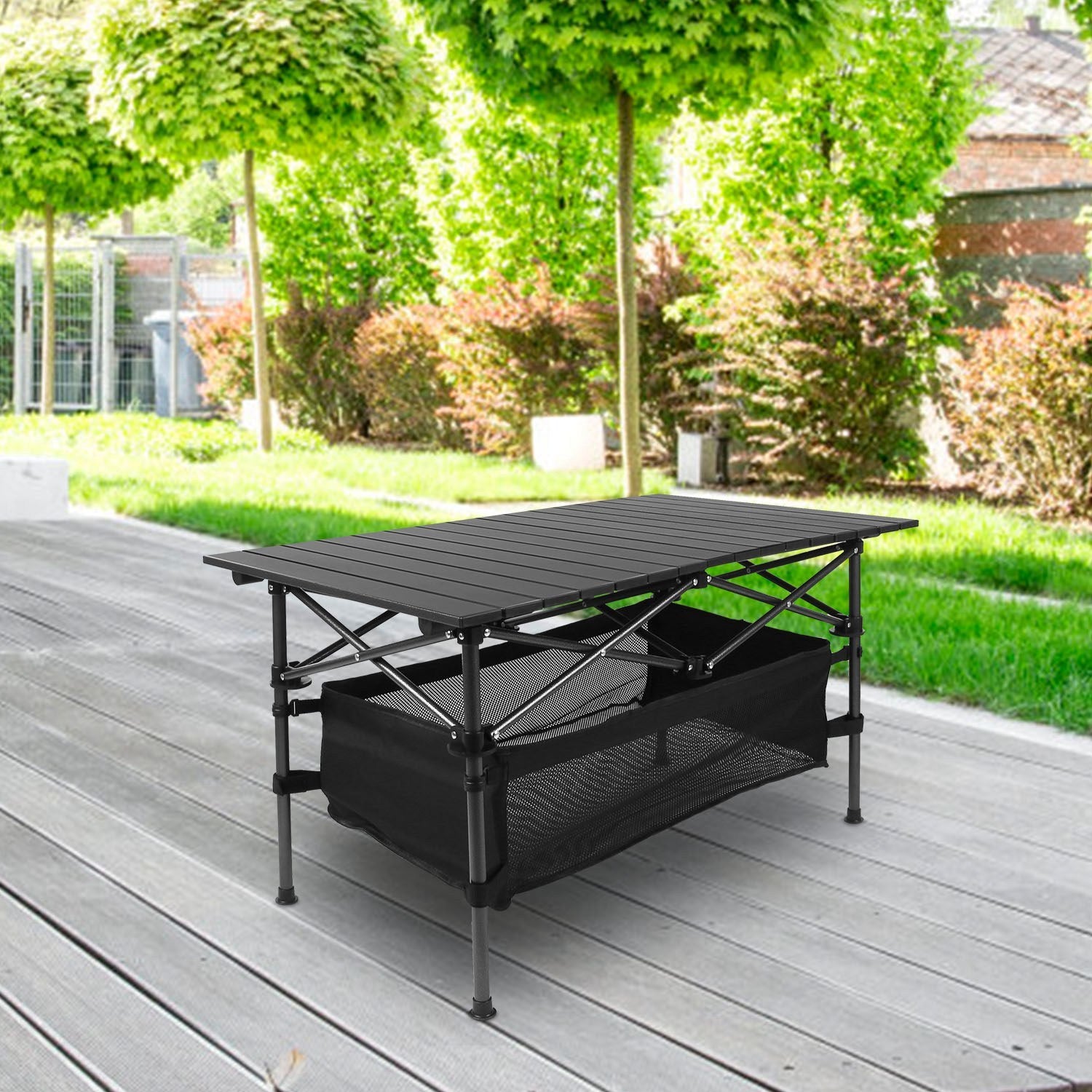 Portable and Foldable Table, Outdoor Garden Table