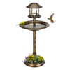 Bird Bath with Solar Light