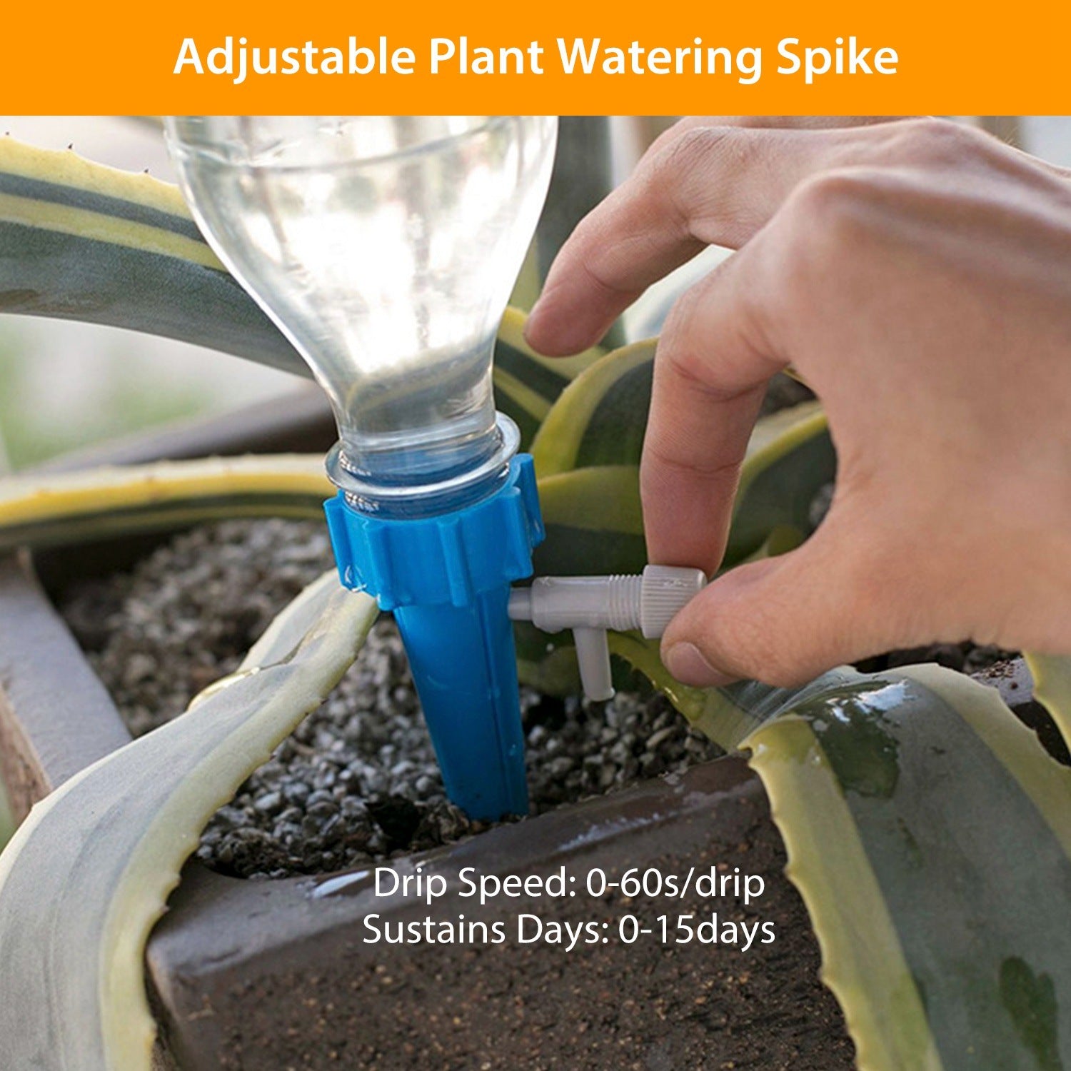 24 Pcs Plant Watering Spikes