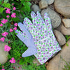 Load image into Gallery viewer, 6 Pairs Floral Gardening Gloves, Ladies Gardening Gloves