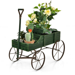 Garden Cart Planter, Wheelbarrow for Garden Decor