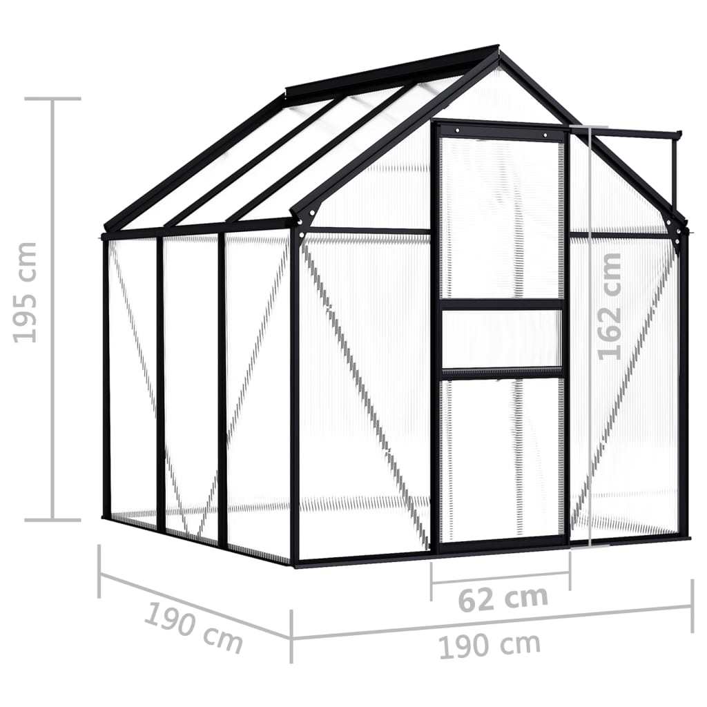 6 x 6 Greenhouse Dimensions