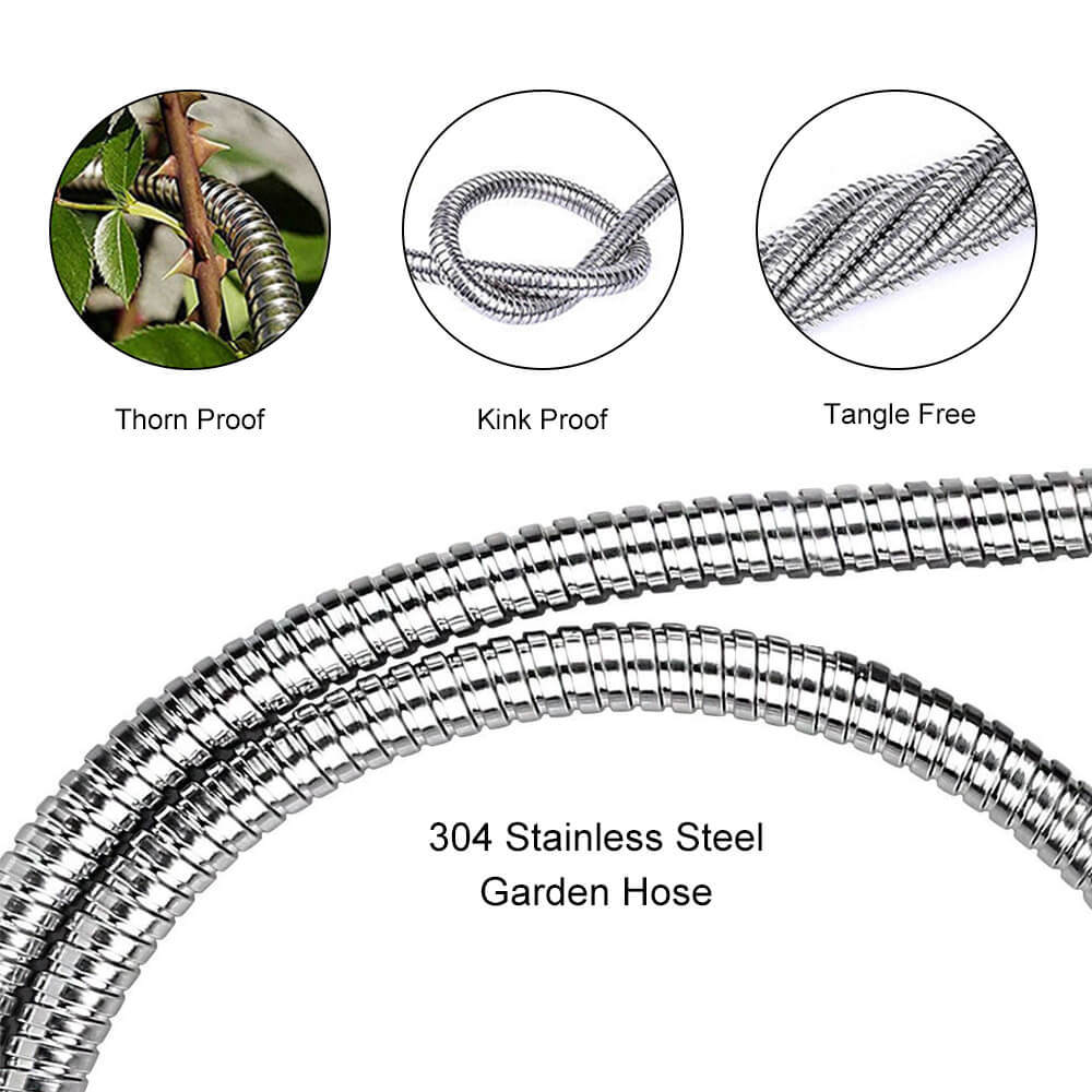 304 Stainless Steel Garden Hose 