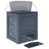 Load image into Gallery viewer, 68.7 Gallon Garden Composter, Heavy Duty Plastic Compost Bin.